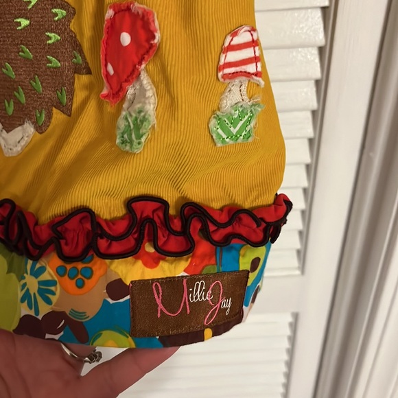 Cutest Millie Jay hedgehog, fall dress - Picture 3 of 3